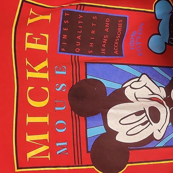 MICKEY UNLIMITED MICKEY MOUSE T-SHIRT XL Made In Usa XL Jerry Leigh - Picture 6 of 12